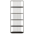 Retro Black Glass Shelf