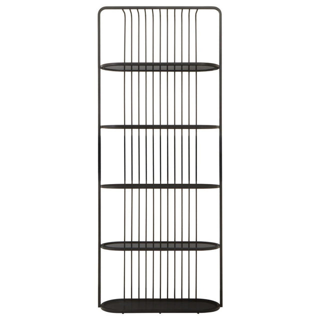 Retro Black Glass Shelf