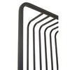 Retro Black Glass Shelf