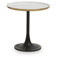 Glam Column Side Table