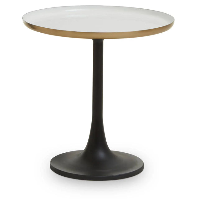 Glam Column Side Table