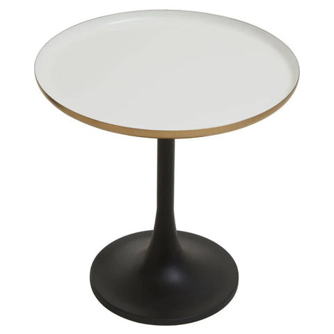 Glam Column Side Table