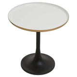 Glam Column Side Table