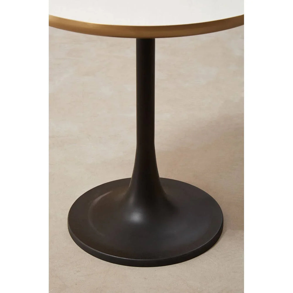 Glam Column Side Table