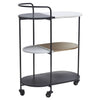 Marble Tiered Trolley