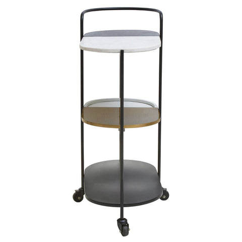 Marble Tiered Trolley