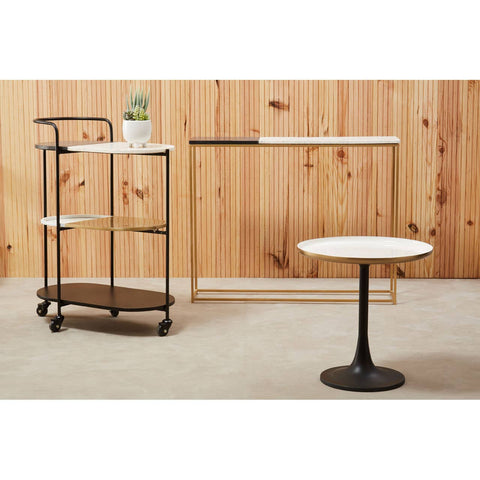 Marble Tiered Trolley