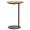 Rustic Round Wood Side Table