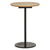 Rustic Round Wood Side Table