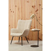 Rustic Round Wood Side Table