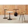 Rustic Round Wood Side Table