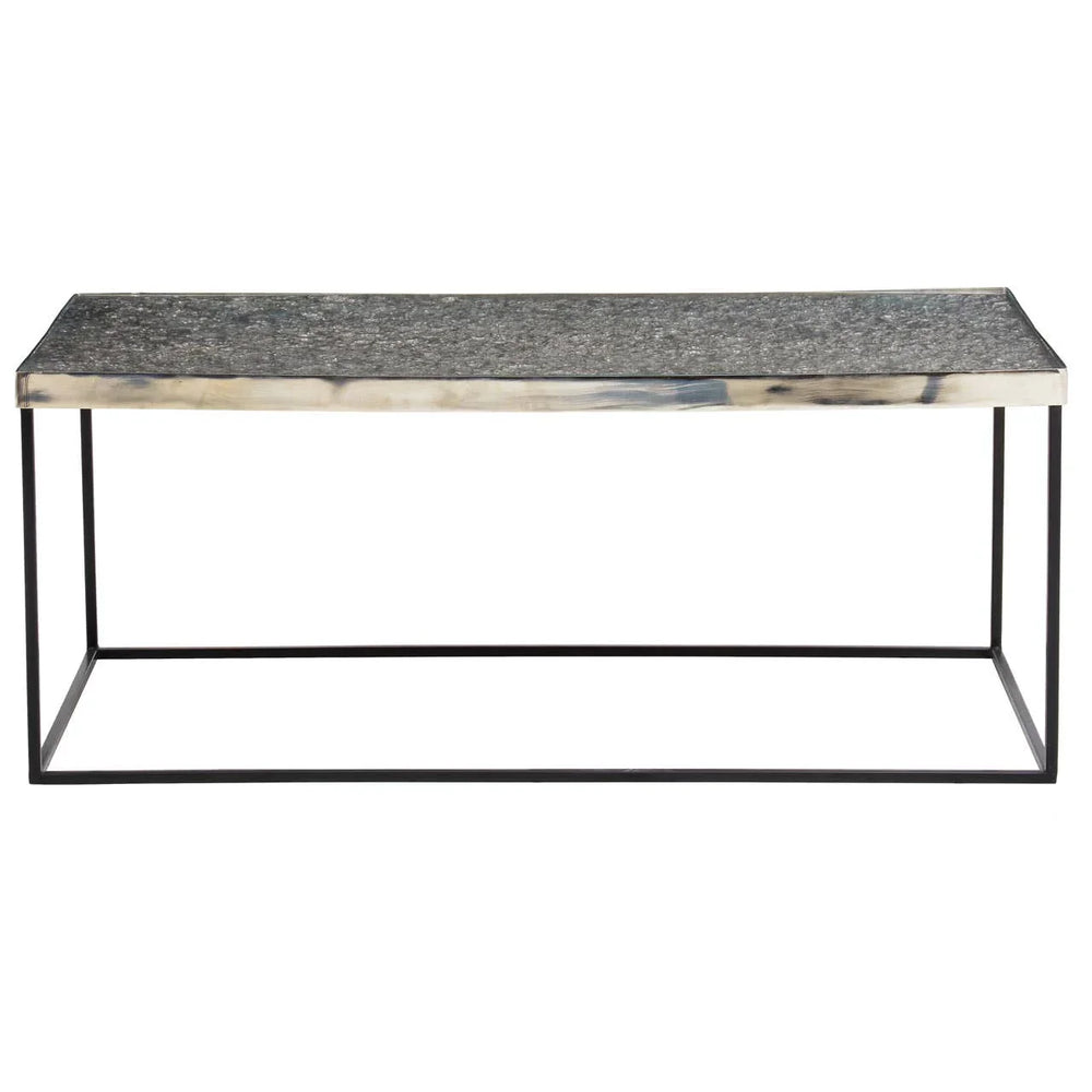 Silver Glass Coffee Table
