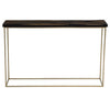 Golden Stripes Acacia Console