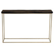 Golden Stripes Acacia Console