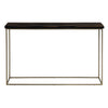 Golden Stripes Acacia Console