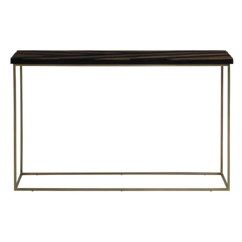 Golden Stripes Acacia Console