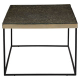 Golden Modern Metal Coffee Table
