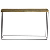 Golden Metal Console Table