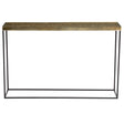 Golden Metal Console Table