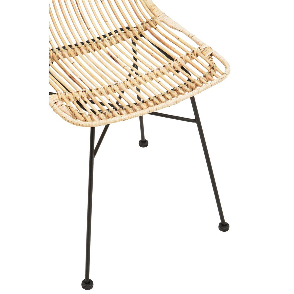 Rattan Curve Chair