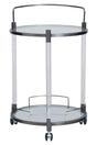 Modern Glass Bar Trolley