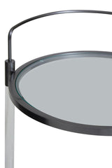 Modern Glass Bar Trolley