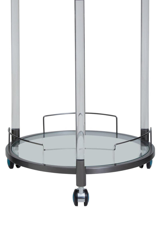 Modern Glass Bar Trolley