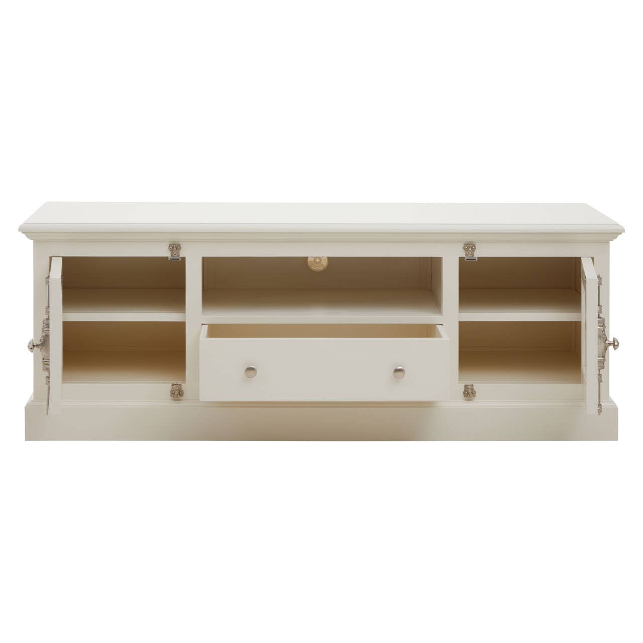 Modern Mahogany Media Storage
