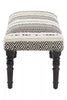 Boho Chic Cushioned Bench