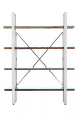 Natural Wood Four Tier Shelf