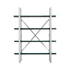 Modern Black Tiered Shelf