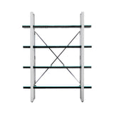 Modern Black Tiered Shelf