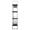 Modern Black Tiered Shelf
