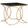 Luxury Black Marble Gold Table