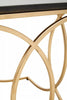 Luxury Black Marble Gold Table
