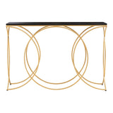 Luxury Marble Gold Console