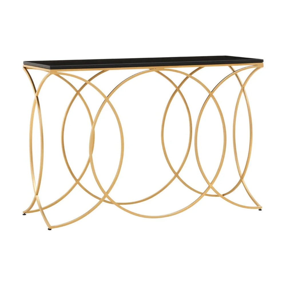 Luxury Marble Gold Console