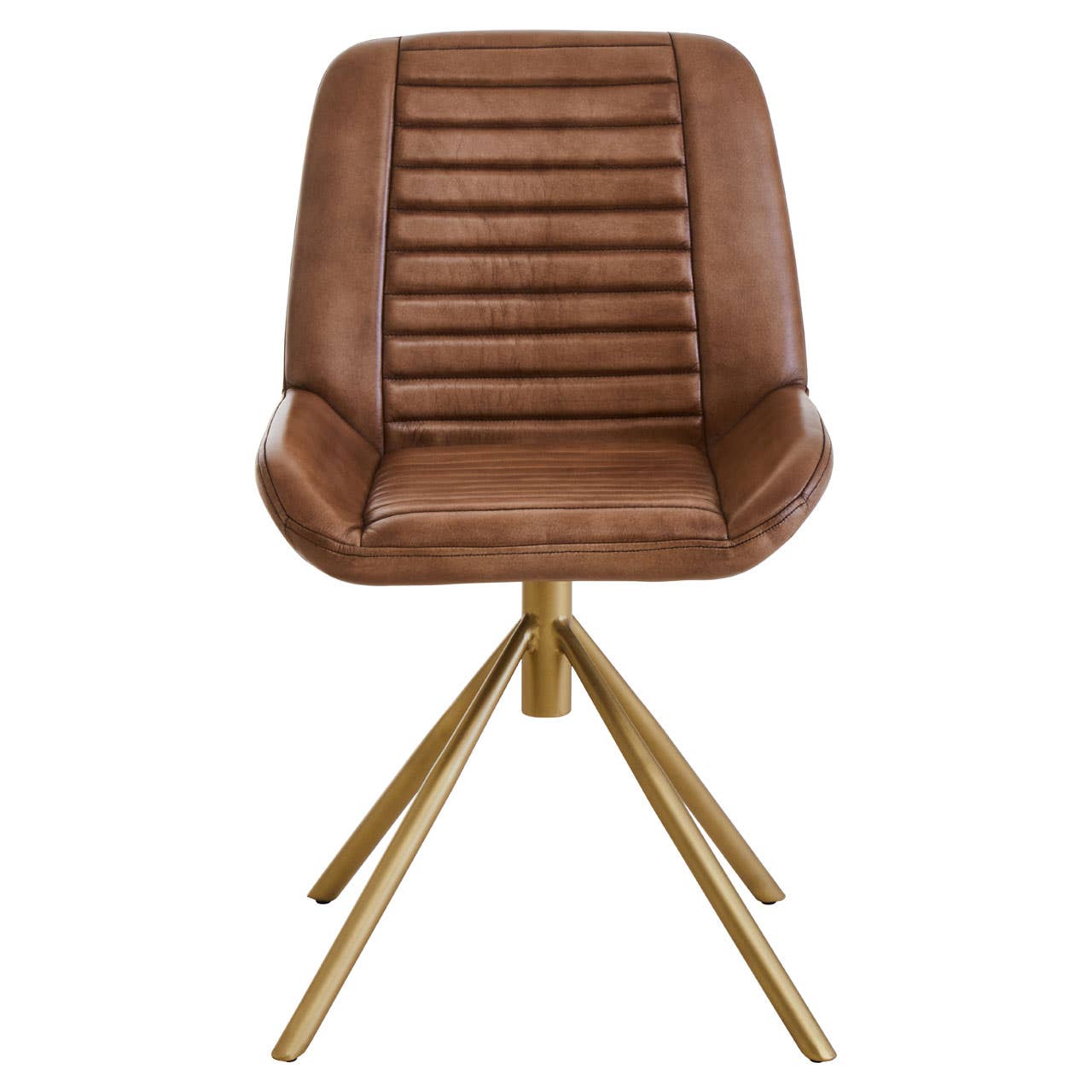 Luxe Leather Accent Chair