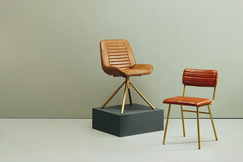 Luxe Leather Dining Chair