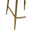 Luxe Leather Bar Chair