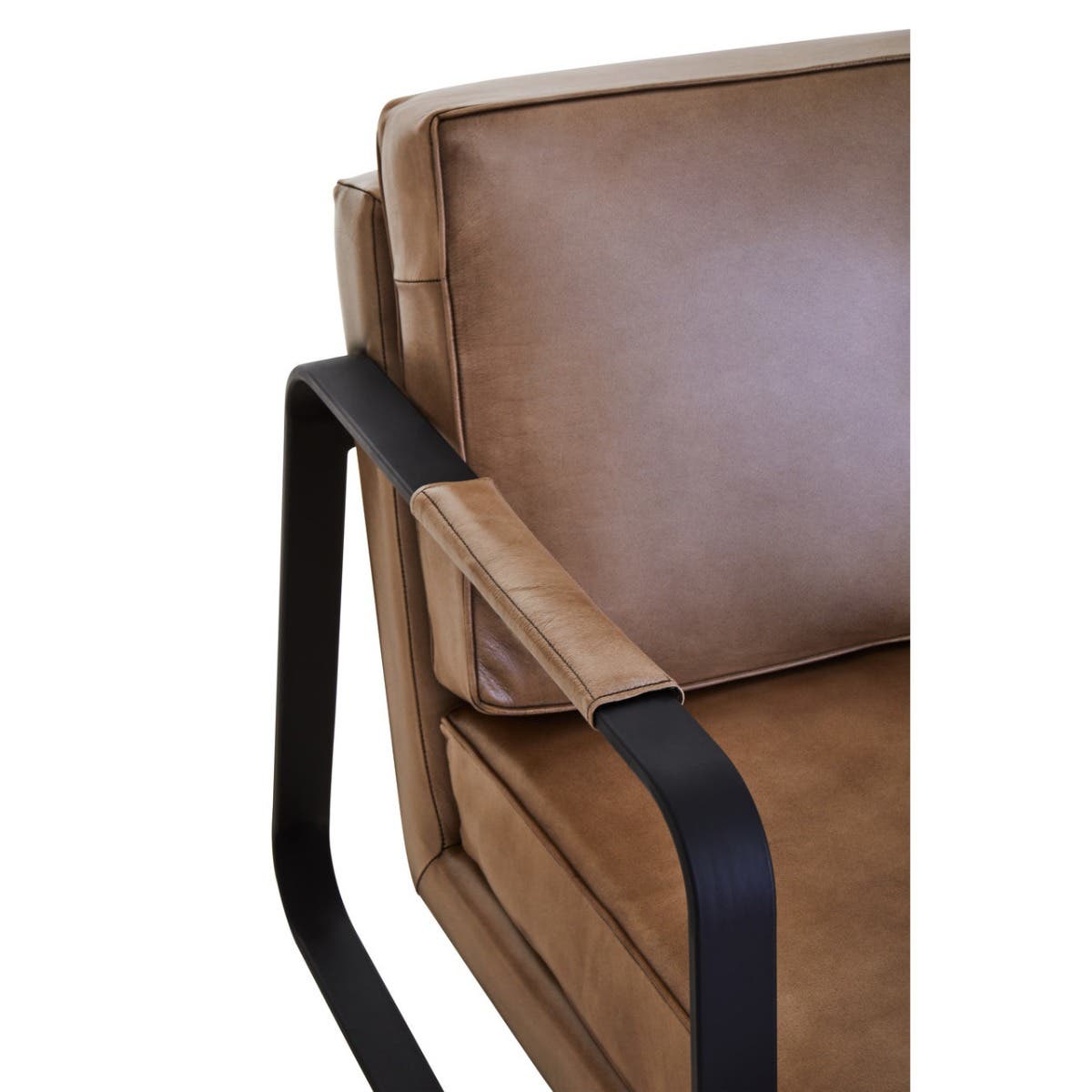 Modern Leather Armchair