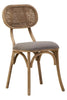Elegant Cane Back Dining Chair