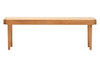 Modern Cane Wood Bench
