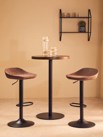 Modern Mocha Bar Stools
