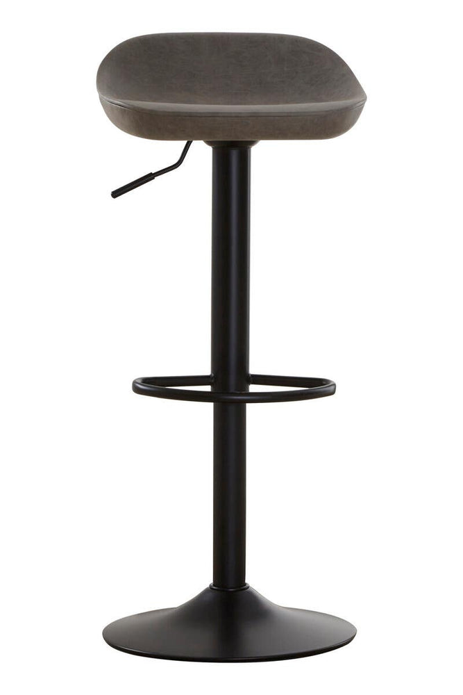 Modern Ash Leather Bar Stools