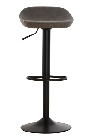 Modern Ash Leather Bar Stools