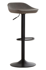 Modern Ash Leather Bar Stools
