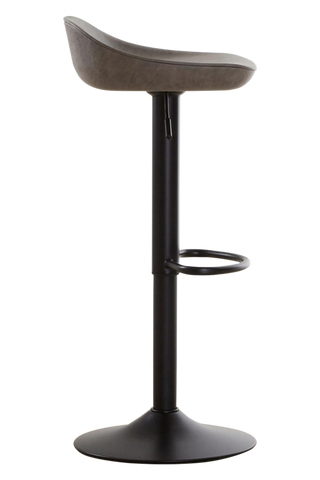 Modern Ash Leather Bar Stools