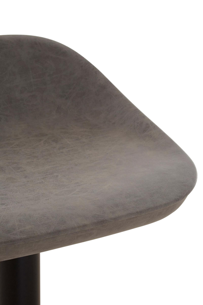 Modern Ash Leather Bar Stools