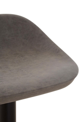 Modern Ash Leather Bar Stools